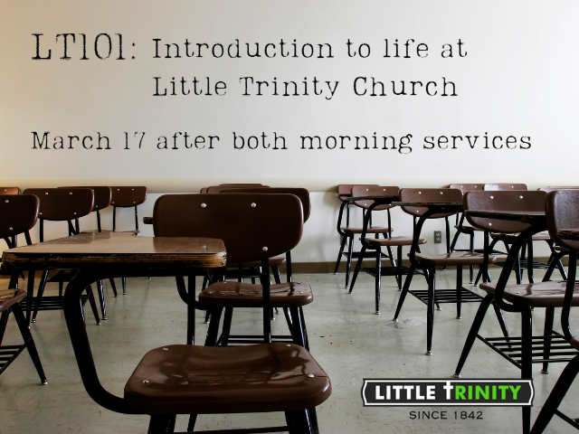 Lt 101 Intro To Little Trinity Little Trinity